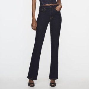 NWT - Zara Mid-Rise Bootcut ZW Jeans - Dark Blue - Size 26 / US 2